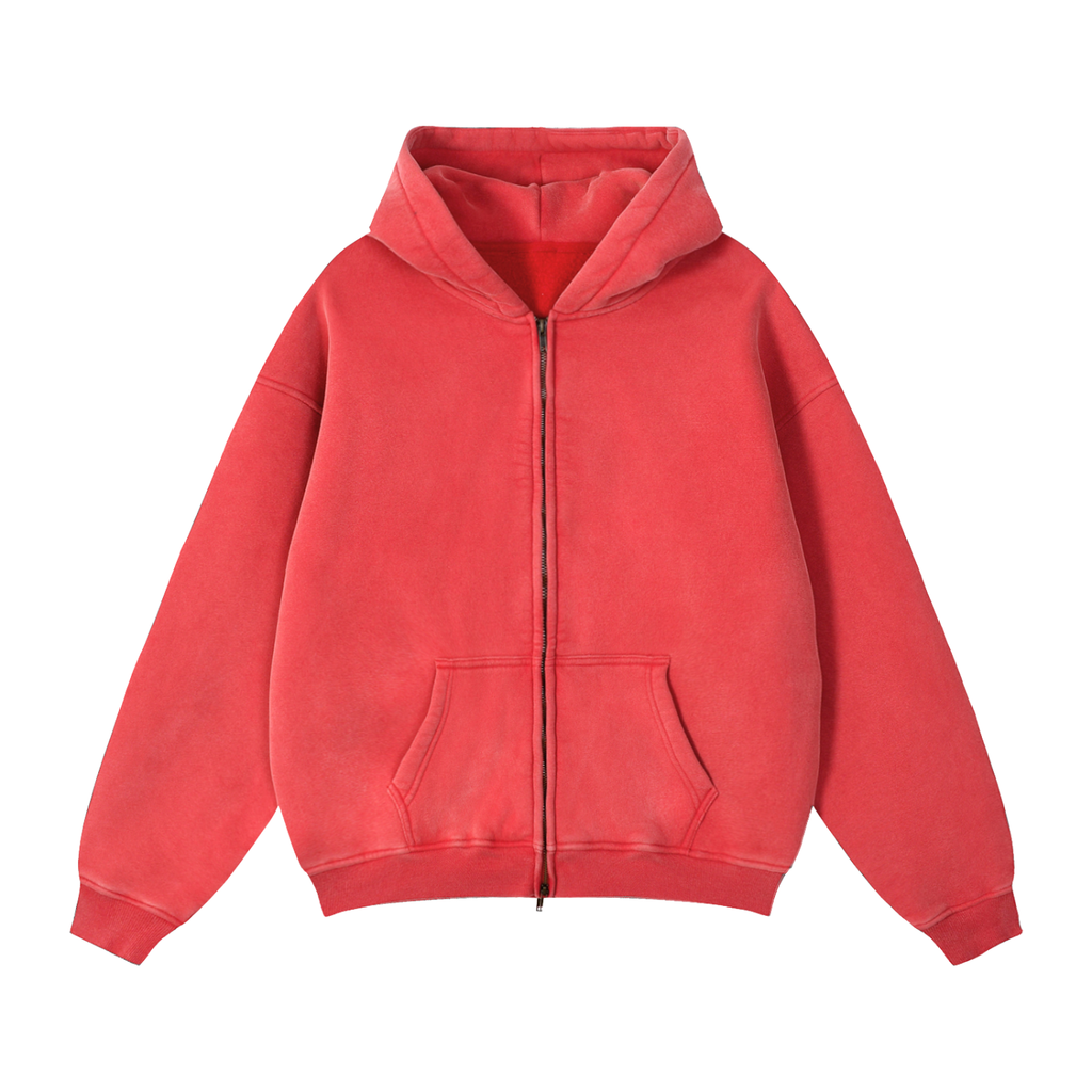 The Essential Boxy Zip Hoodie
