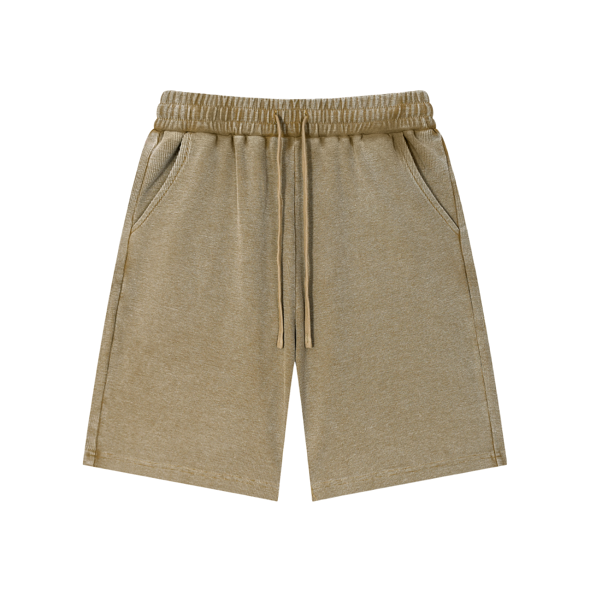 The Waffle Washed Knit Shorts