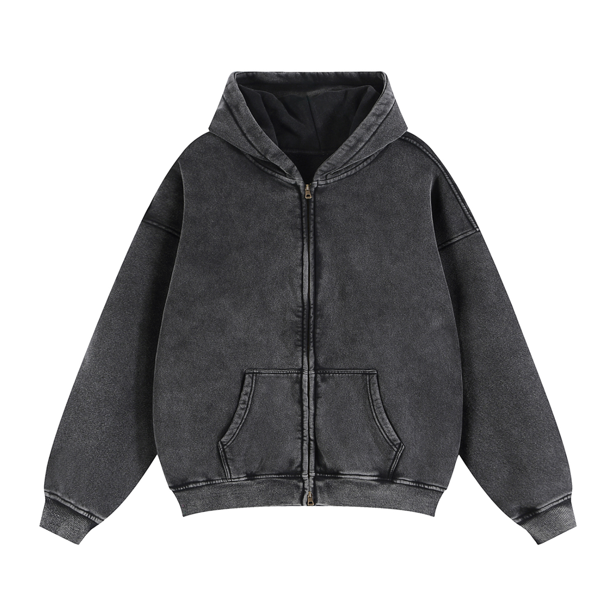 The Essential Boxy Zip Hoodie