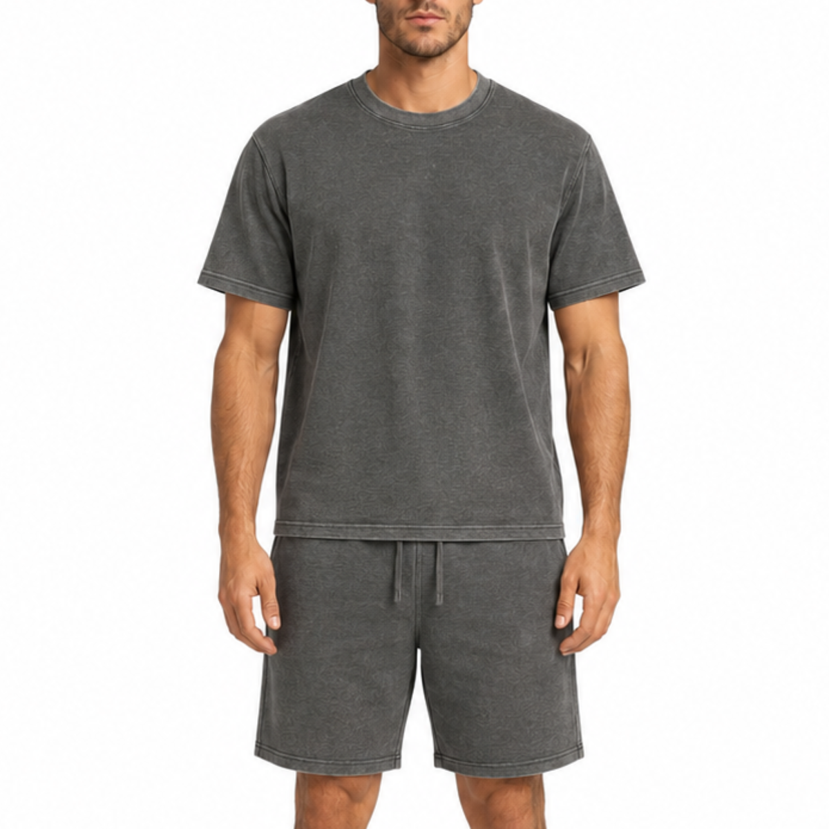 The Waffle Washed Knit T-Shirt