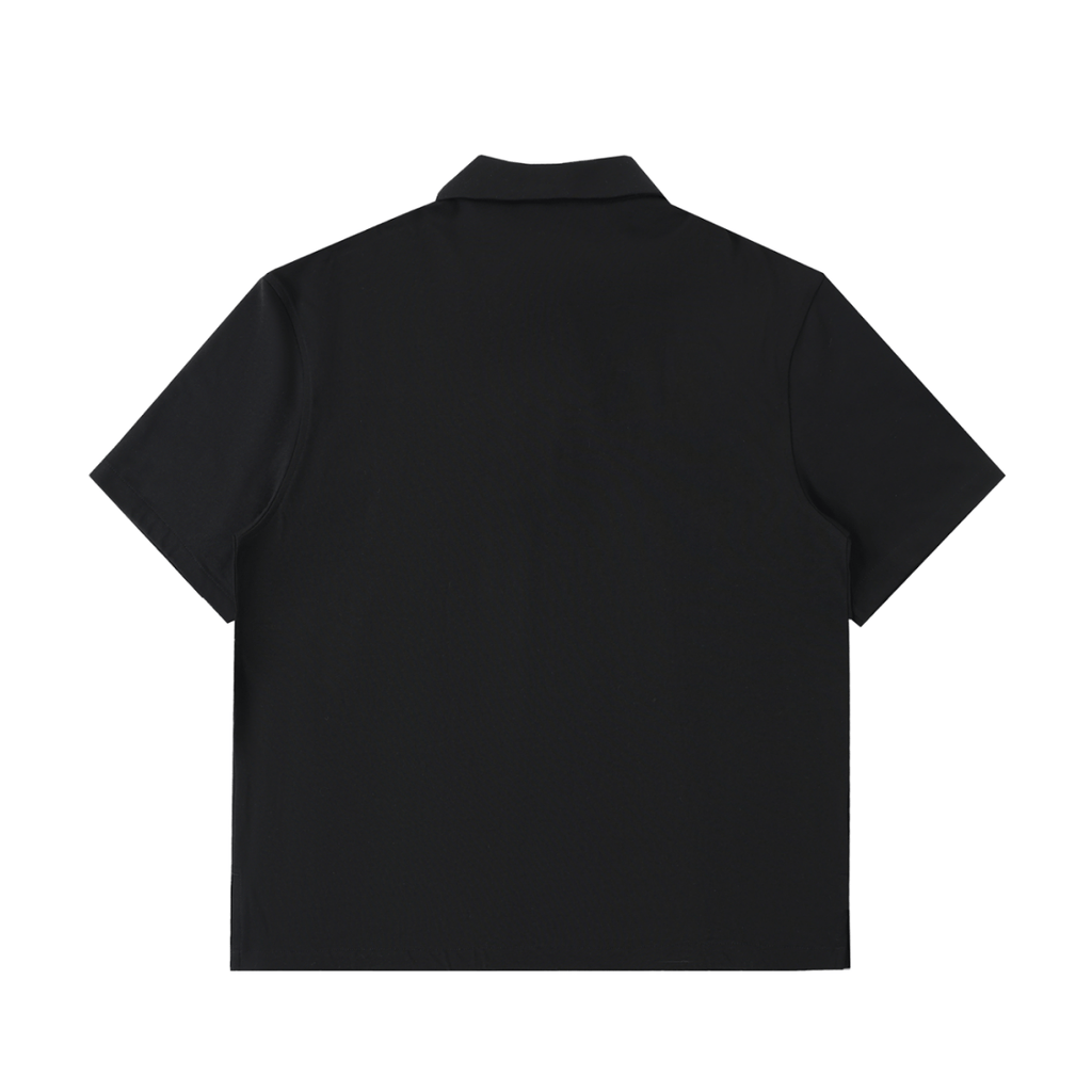 Axis Polo — Half-Zip Cotton