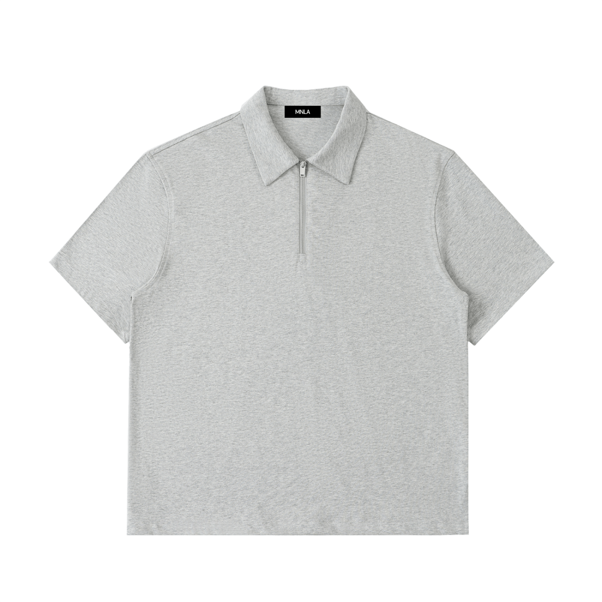 Axis Polo — Half-Zip Cotton