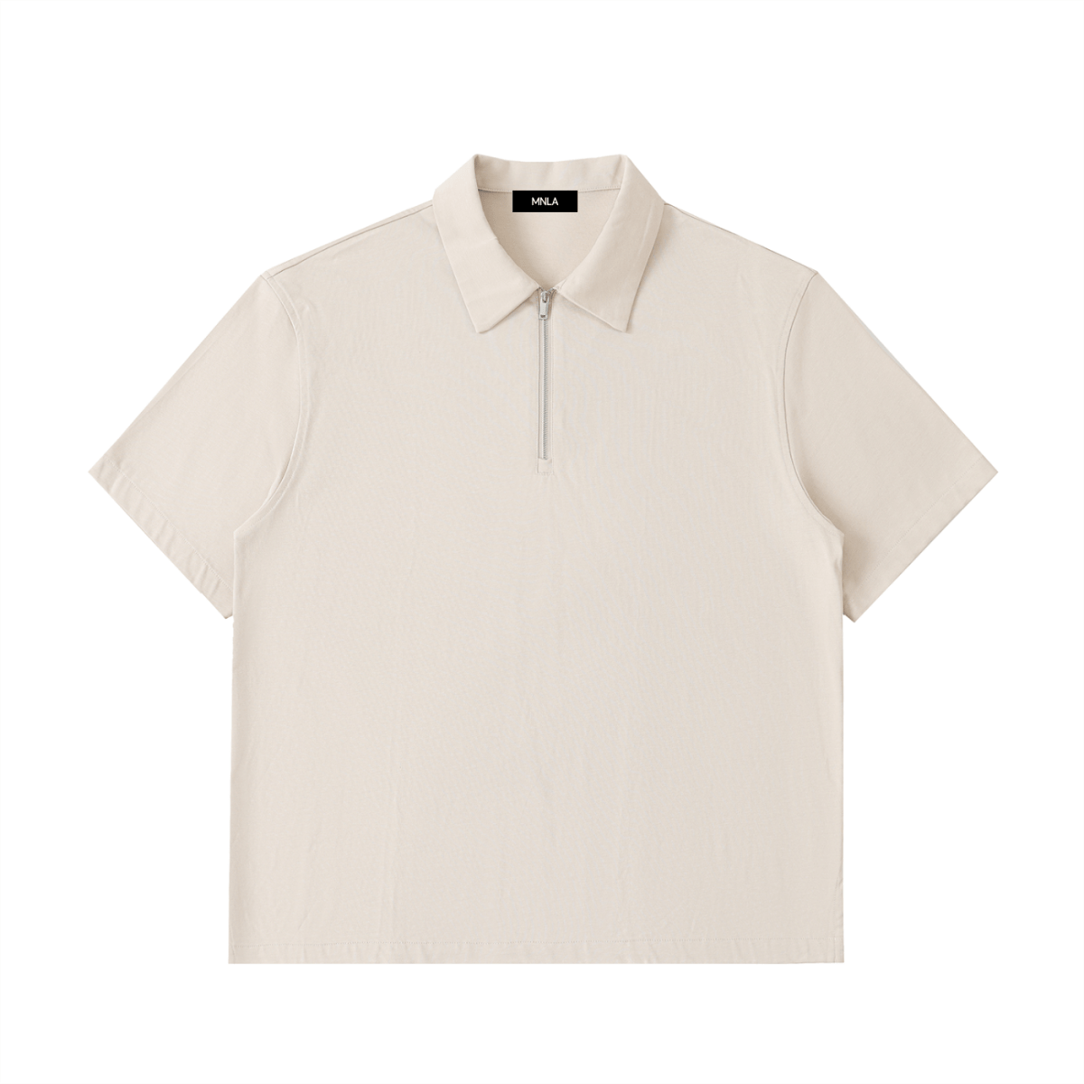 Axis Polo — Half-Zip Cotton