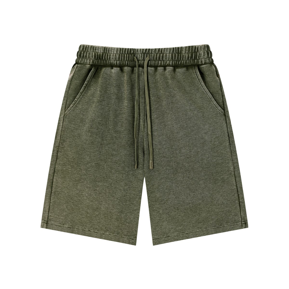 The Waffle Washed Knit Shorts